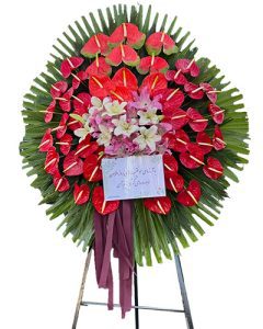 تاج گل افتتاحیه شماره 414