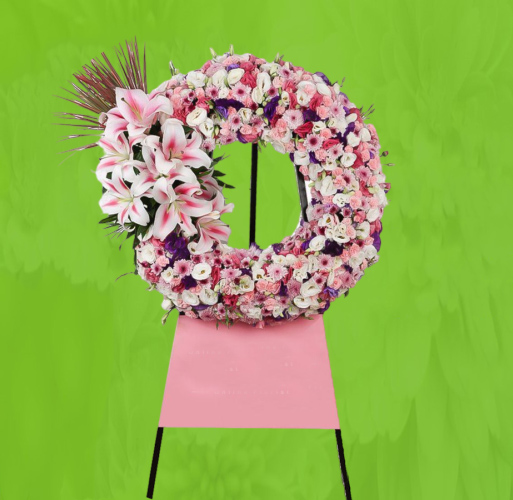 تاج گل تبریک گلفروشی رضوان