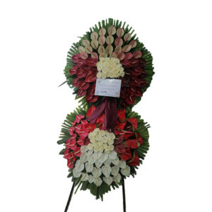 تاج گل تبریک شماره 418